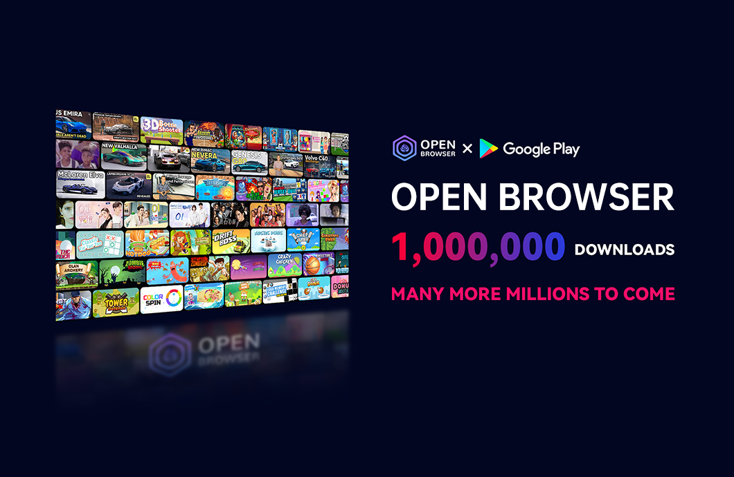 Open Browser passes the 1 million downloads milestone